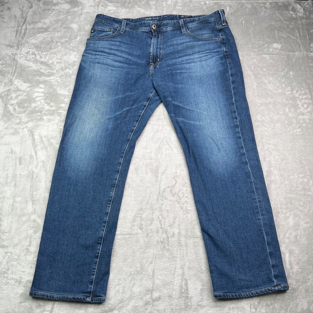 Adriano Goldschmied Jeans Mens 40x32 Blue Japanese Fabric Graduate Tailored Leg